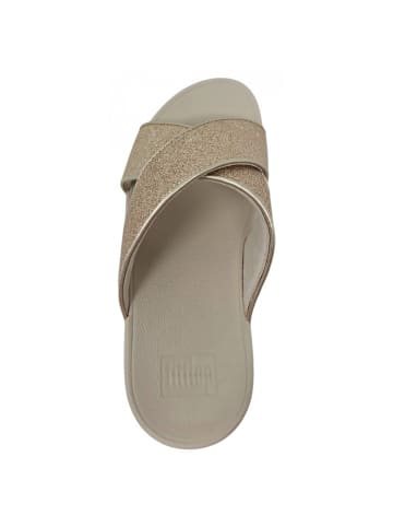 fitflop Pantolette Lilu Glitterdust in Gold