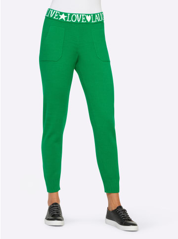 Heine Strickhose in grasgrün