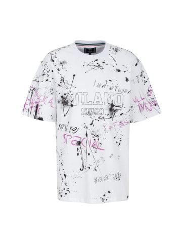 19V69 Italia by Versace Oversize-Shirt Flavio in weiß