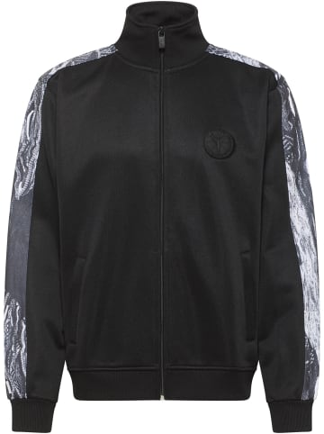 Carlo Colucci Sweatjacke Demelas in Schwarz