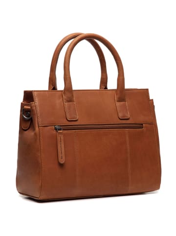 The Chesterfield Brand Garda Handtasche Leder 30 cm cognac