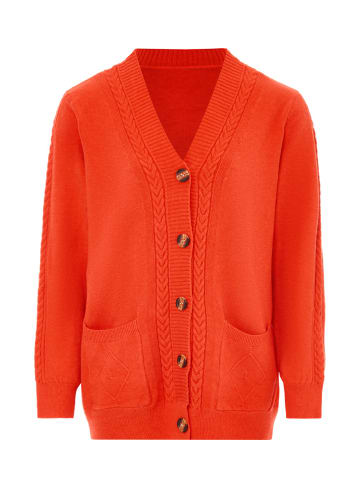 ALARY Strickjacke in Orange