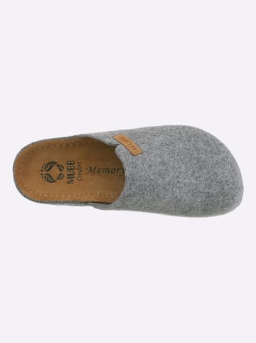 MUBB Pantoffel in grau