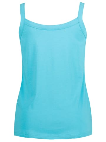 Ulla Popken Strick-Top in tiefes aqua