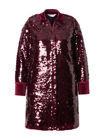 MIAMODA Hemdbluse in samtrot