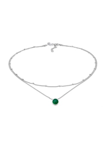 Elli Halskette 925 Sterling Silber Kugel in Silber