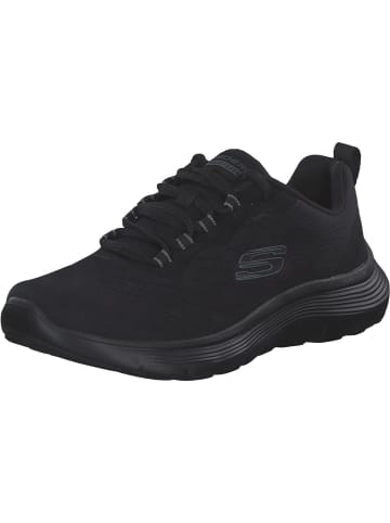 Skechers Schnürschuhe in NAVY KNIT / PINK TRIM