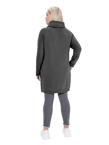 Ulla Popken Kleid in graphitgrau