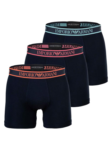 Emporio Armani Boxershort 3er Pack in Blau
