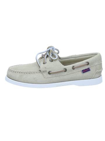 Sebago Schnürschuh in beige