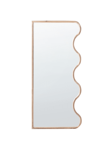Beliani Wandspiegel MURAT in Braun - (W) 69 x (H) 150 x (L) 3 cm Horizontal
