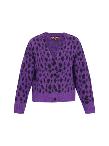 myMo ROCKS Women Cardigan in violet leo