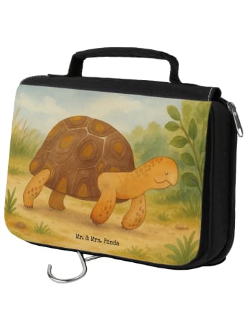 Mr. & Mrs. Panda Kulturbeutel Schildkröte MHerzieren Design ohn... in Weiß