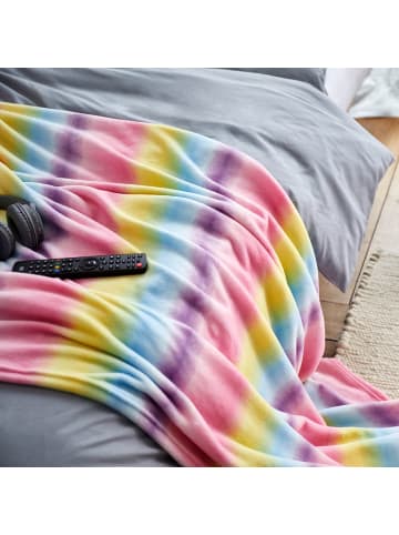 Lumaland Kuscheldecke für Kinder 150x180cm mehrfarbig Bunt