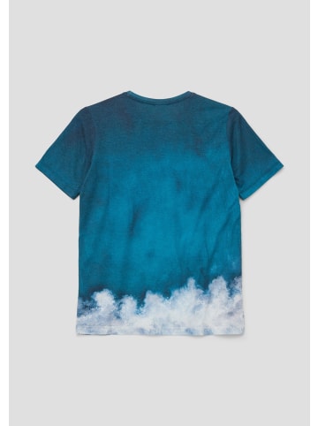 s.Oliver T-Shirt kurzarm in Blau