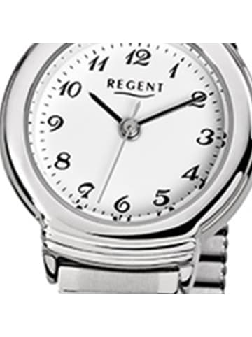 Regent Analog-Armbanduhr Regent Zugarmband silber klein (ca. 24mm)