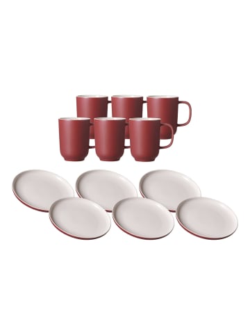 Ritzenhoff & Breker 12er Set Kaffeeservice Jasper in beere