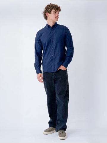 TeeShoppen Hemd Flannel in NAVY