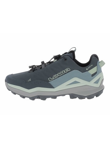 LOWA SHOES "Maddox Pro GTX Lo SL W" in rauchblau/blau