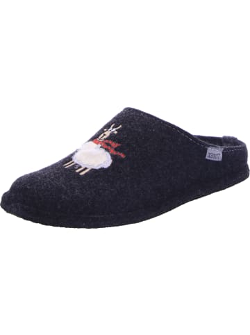 Tofee Pantoffel in schwarz
