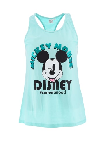 Disney Mickey Mouse Top ärmellos von Mickey Mouse in Türkis