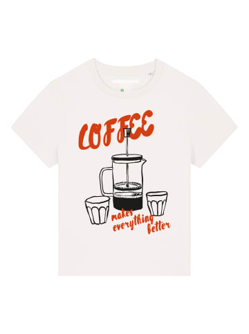 wat? Apparel T-Shirt Coffee makes everything better in Off White