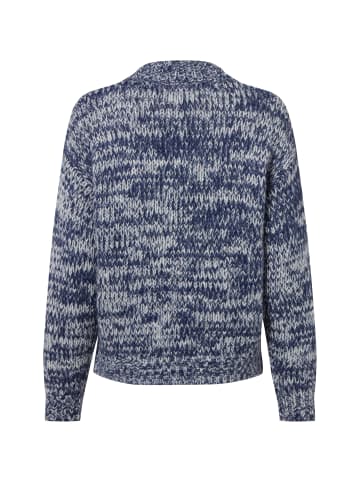 FYNCH-HATTON Strickjacke in blau weiß - 0001