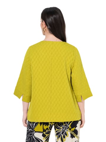 Ulla Popken Jacke in senfgrün