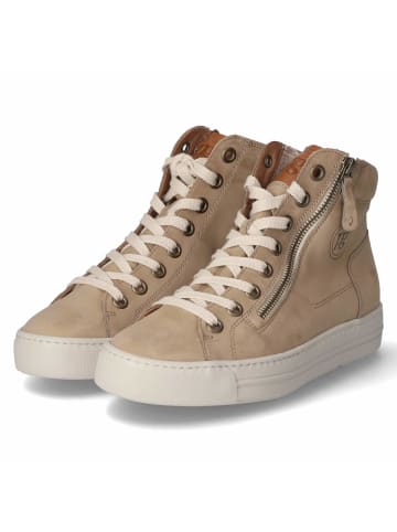 Sneaker High in beige