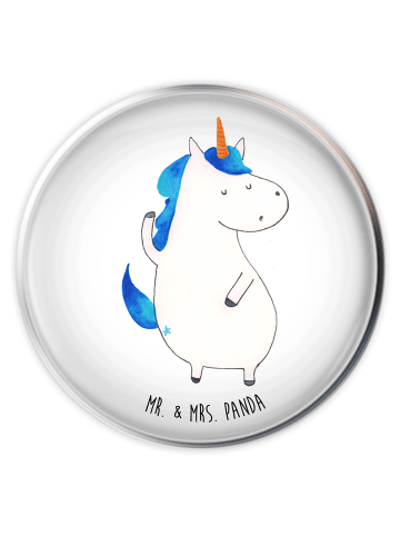 Mr. & Mrs. Panda waschbeckenstöpsel Einhorn Mann ohne Spruch in Weiß