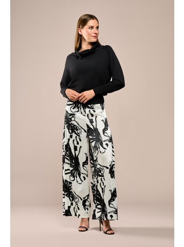 Mart Visser Hose mit Cassandra-Print Schwarz/Weiß