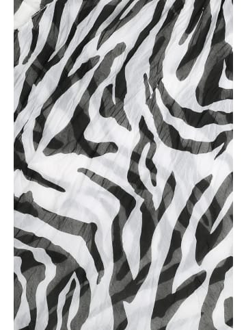 collezione alessandro Zarter Schal " Zebra " in weiß