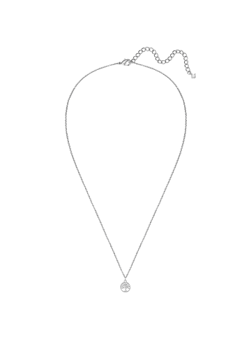 Lulu & Jane Kette Lebensbaum aus Messing mit Zirkonia in silber
