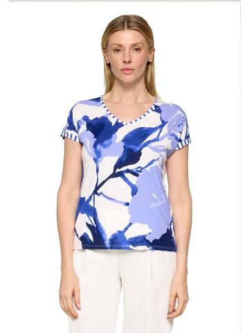 Betty Barclay Casual-Shirt mit Ringel in Weiß/Blau