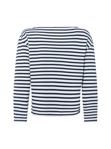 comma Sweatshirt in schwarz ecru