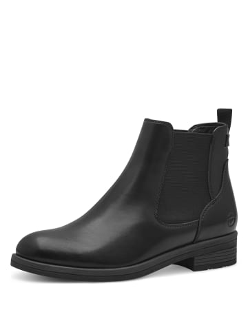 Tamaris Reißverschlussstiefelette in schwarz