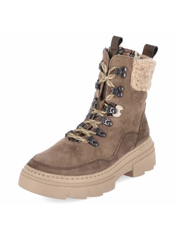 WALDLÄUFER orthopädischer Stiefel mit Warmfutter in braun
