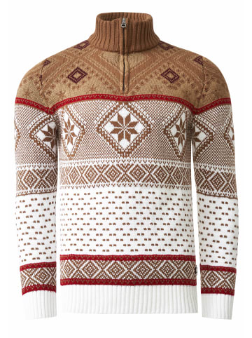 Rusty Neal Grobstrick Norweger in Ecru