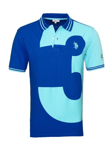 U.S. Polo Assn. Shirt 'No. 3' in blau