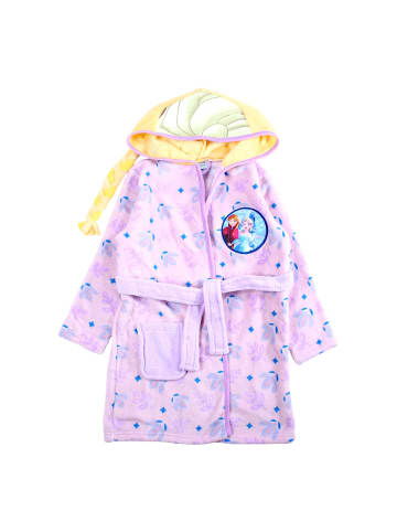 Disney Frozen Kinder Bademantel mit Kapuze Disney Frozen in Lila