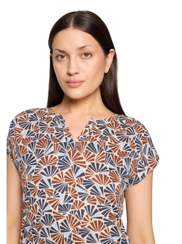 BETTY & CO Casual-Shirt mit Tunnelzug in Nature/Brown