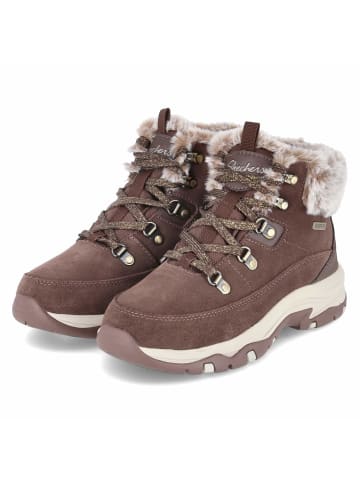 Skechers Schnürstiefel in braun