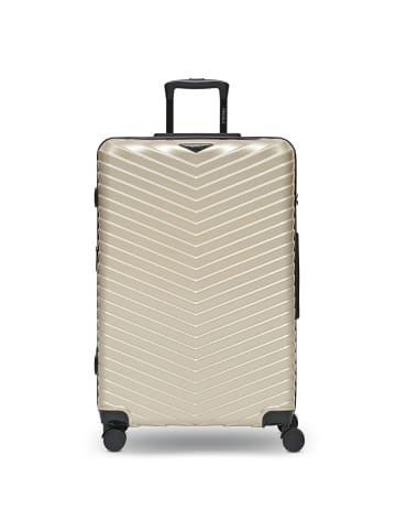 Redolz Essentials 18 4 Rollen Trolley 76 cm mit Dehnfalte in metallic-greige shiny