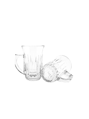 Almina 6 Tlg Teegläser-Set 155 ml in Transparent