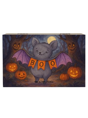 Mr. & Mrs. Panda Geschenkbox Fledermaus Boo Design ohne Spruch in Weiß