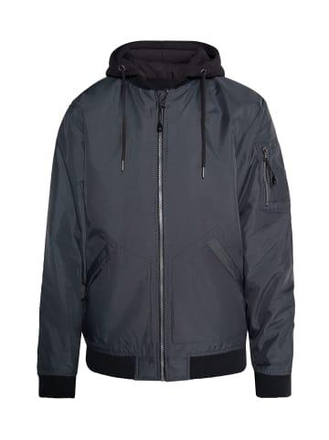 TUFFSKULL Herren Bomberjacke in Holzkohle