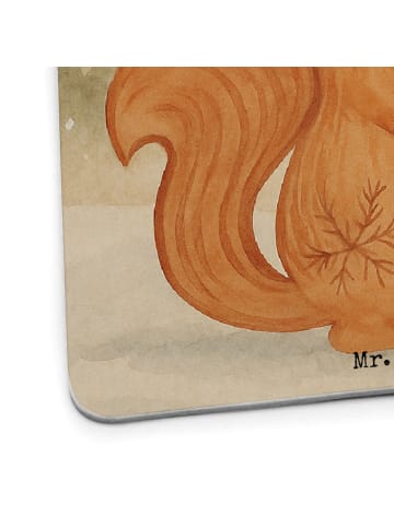 Mr. & Mrs. Panda Getränkeuntersetzer Eichhörnchen Weihnachten De... in Weiß