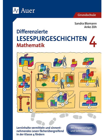 Auer Verlag Differenzierte Lesespurgeschichten Mathematik 4 | Lerninhalte vermitteln und...