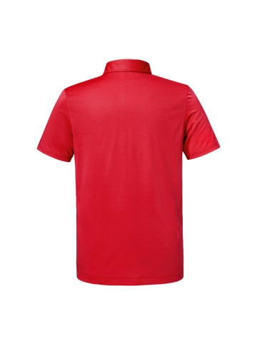 Schöffel Polo "CIRC Polo Shirt Tauron M" in ruddy ray