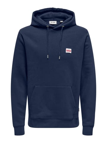ONLY & SONS Kapuzenpullover in Naval Academy